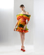 Leah's Ombre Ruffle Dress