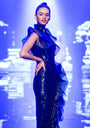 Chloe's Black Fitted Gown