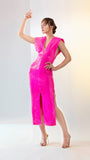 Caroline's Neon Pink Sequin