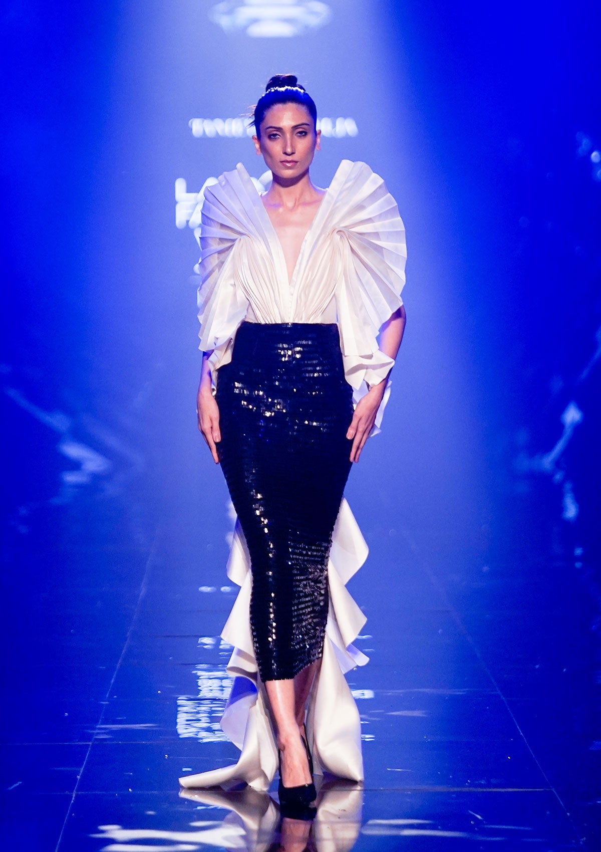 Rakul Preet In Monochrome Power Ensemble
