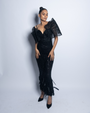 Tisca Chopra In Sequined Embroidered Dress