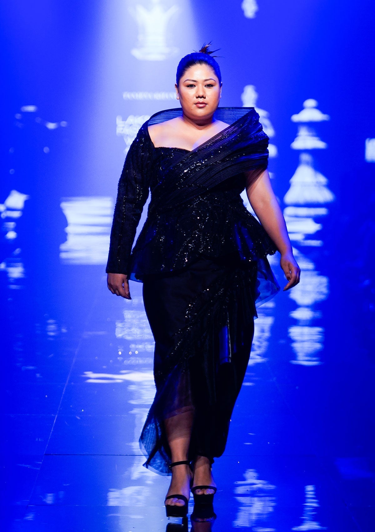 Harper's Ruffled Shoulder Ensemble