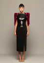 Sequin Bustier Glamour Dress
