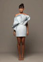 Frozen Dream Jacquard Dress