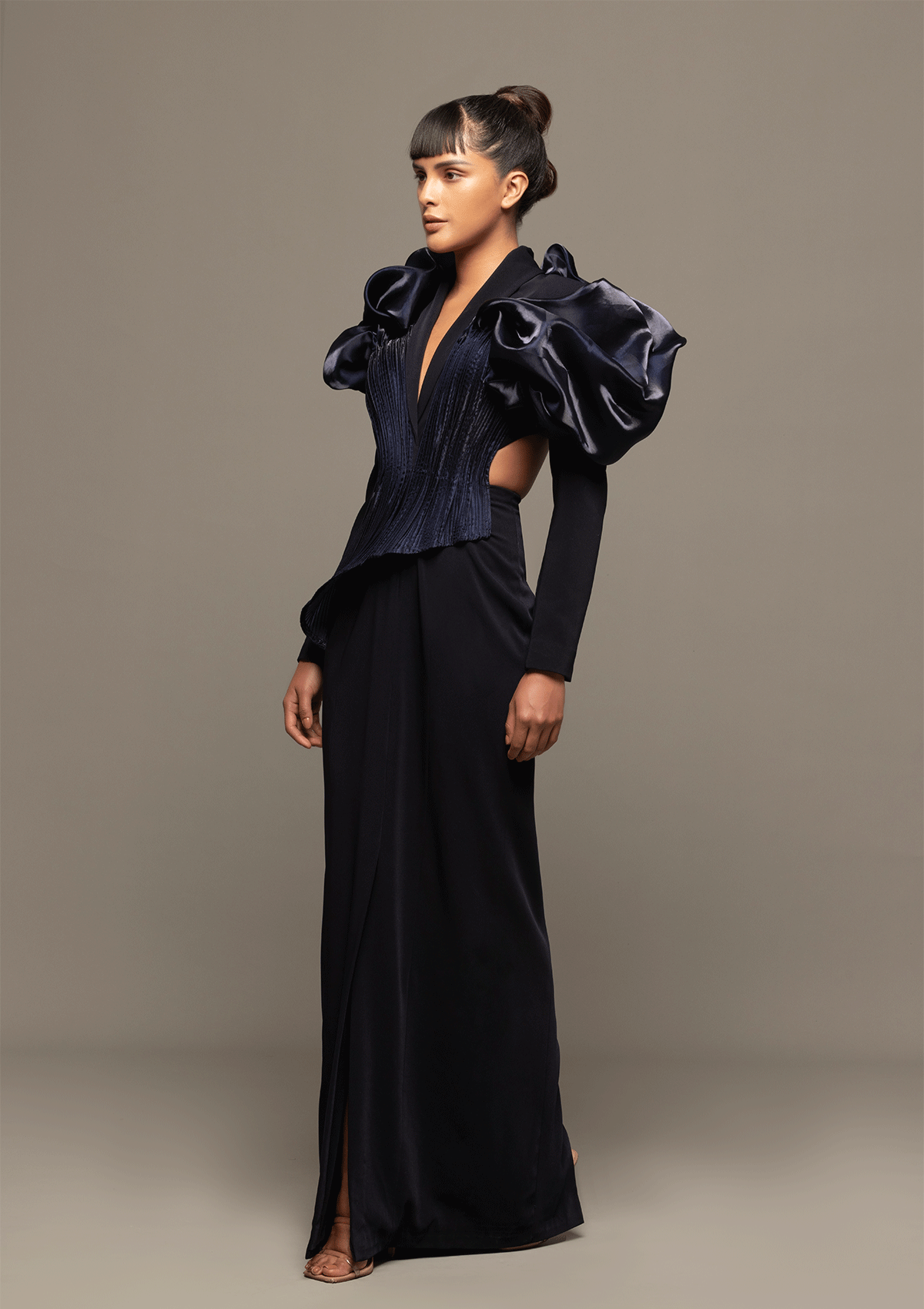 Bold Blue Belle Gown