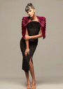 Sequin Bustier Glamour Dress