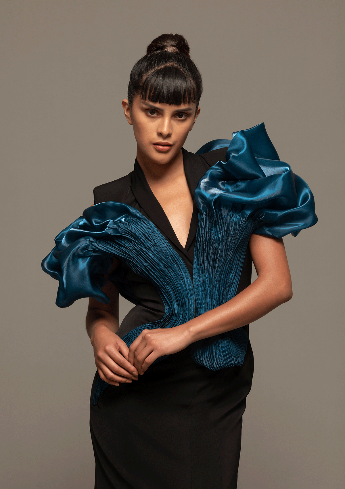 Bold Presence Black Gown