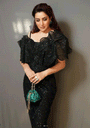 Tisca Chopra In Sequined Embroidered Dress