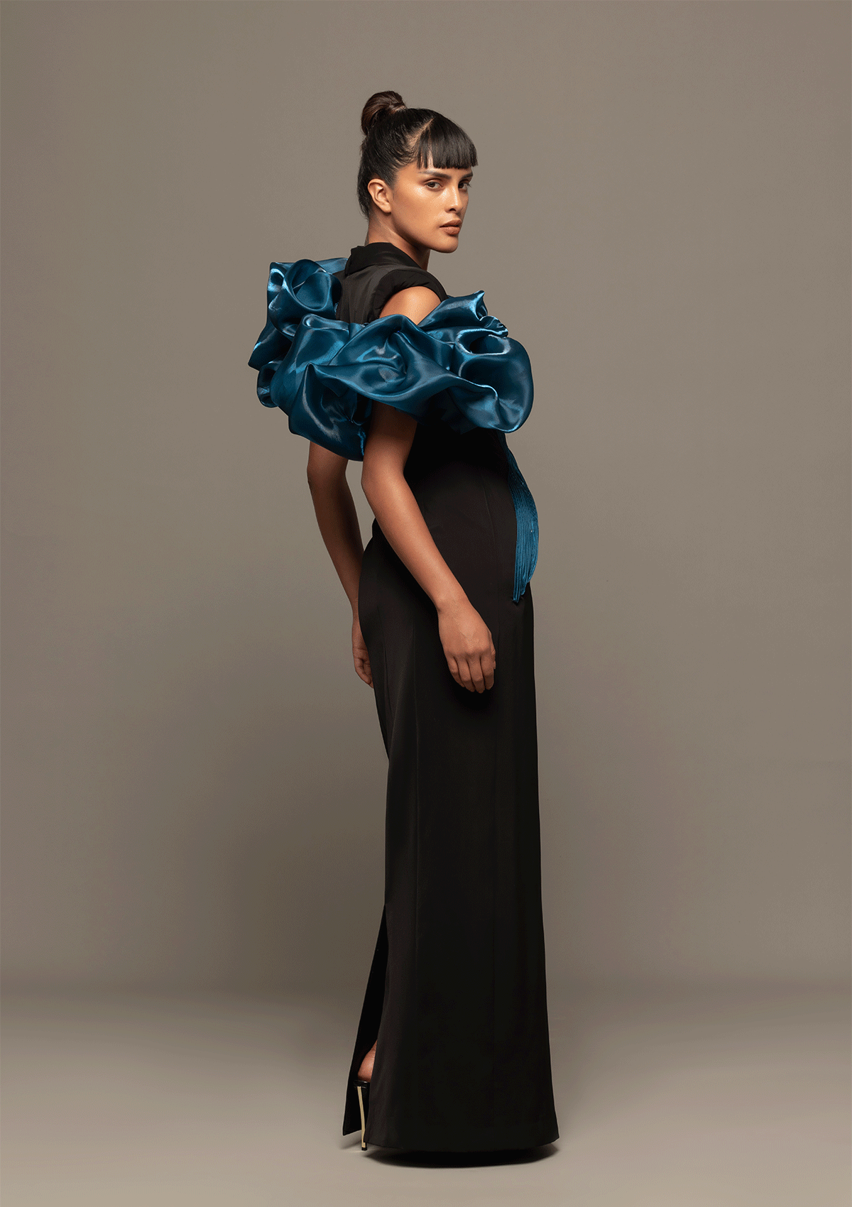 Bold Presence Black Gown