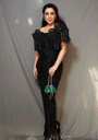 Tisca Chopra In Sequined Embroidered Dress
