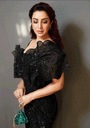Tisca Chopra In Sequined Embroidered Dress