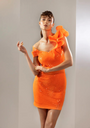 Maya's Neon Sequin Dress