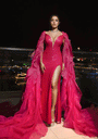 Nushrrat Bharuccha In Radiant Ruffle Sequin Gown