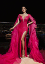 Nushrrat Bharuccha In Radiant Ruffle Sequin Gown